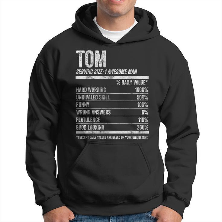 Name Facts Tom Nutrition Personalized Name Hoodie