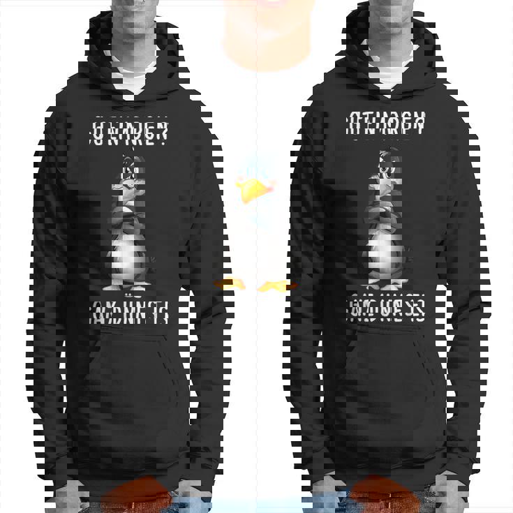 Penguin Guten Morgen Ganz Dünnes Ice Cream S Hoodie