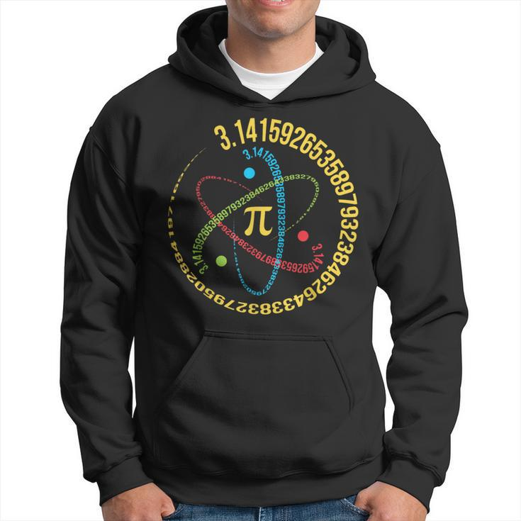 Pi Day Spiral Pi Math For Pi Day Groovy Hoodie