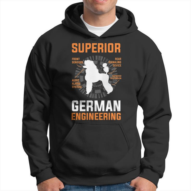 Poodle Lover Superior German Engineering Hoodie