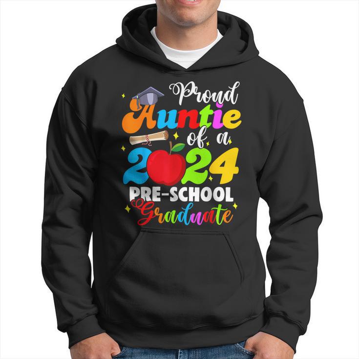 Proud Auntie Of A Class Of 2024 Pre-School Graduate Hoodie