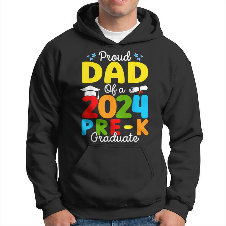 Proud Dad Of A Class Of 2024 Pre-K Graduate Father Hoodie