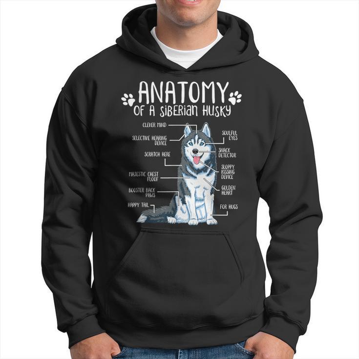 Siberian Husky Dog Holder Anatomy Dog Hoodie