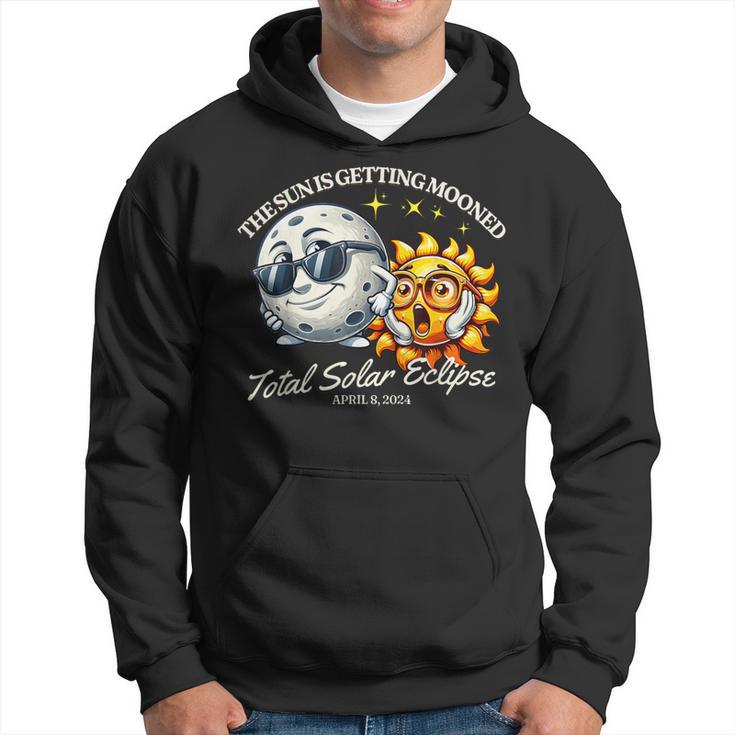Solar Eclipse April 2024 Sun Is Getting Mooned Hoodie