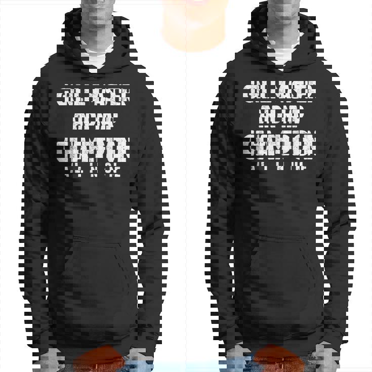 Vintage Grill Dad Grilling & Nap Lover Father's Day Hoodie