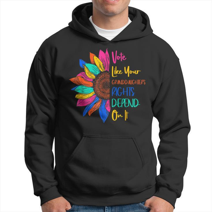 Vote Like Your Granddaughter's Rights Depend On It Hoodie