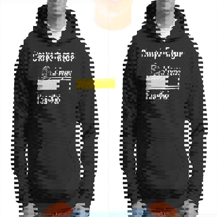 Futuro Ingeniero Informático En Progreso Ingeniería Informática Manga Larga Sudadera