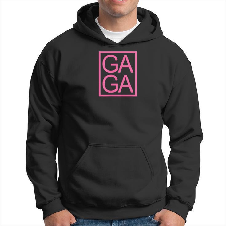 Gaga Novelty Graphic Unique Fun Gaga Typography Hoodie