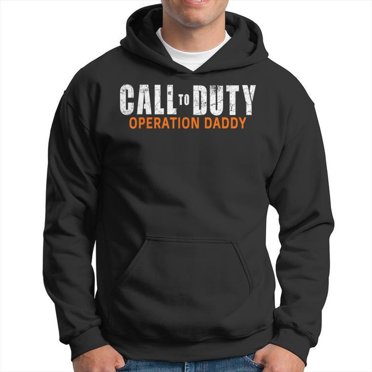 Gamer Dad Call To Duty Operation Daddy Father's Hoodie
