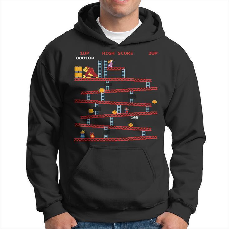 Gaming Arcade Retro Video Game Console Vintage Gamer Hoodie