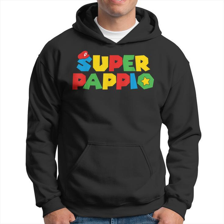 Gaming King Papa Lighthearted Granddad Family Match Attire Hoodie