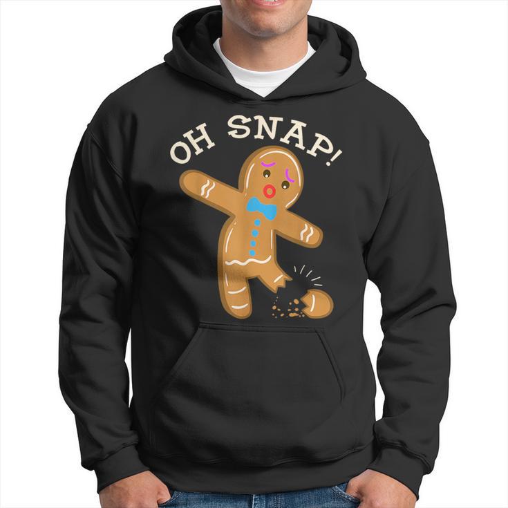 Gingerbread Oh Snap Cute Christmas Hoodie