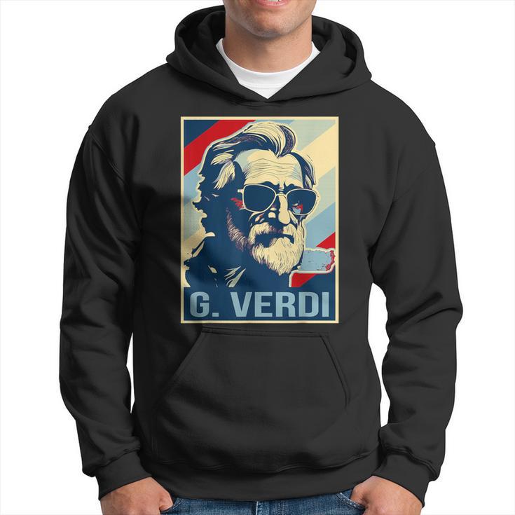 Giuseppe Verdi Poster Italian Opera Hoodie