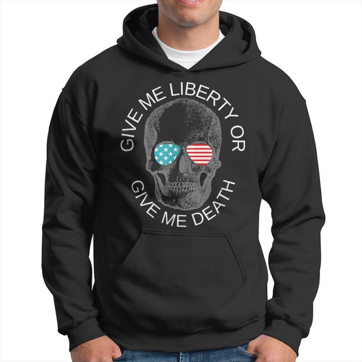 Give Me Liberty Or Give Me Death Patriotic American Virginia Hoodie