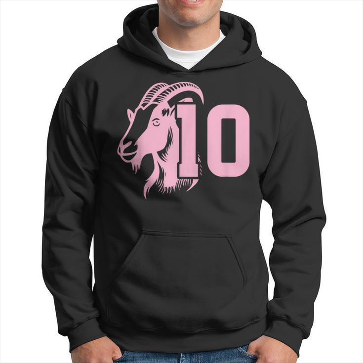 Goat Miami Mvp 10 Greatest Of All Time Hoodie