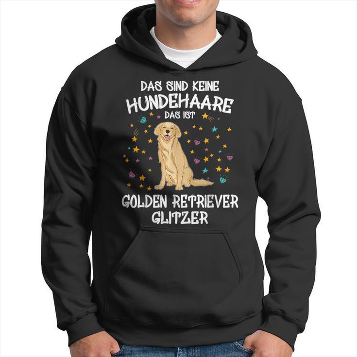 Golden Retriever Glitter Dog Holder Mix Dog Hoodie