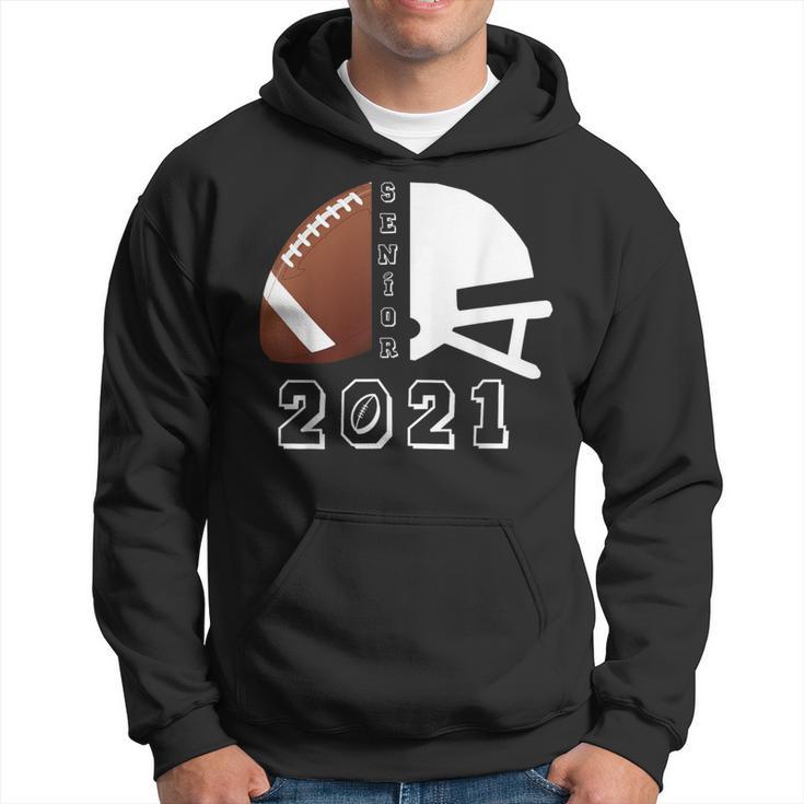 Graduate Senior Class 2021 Graduation Football Player Hoodie