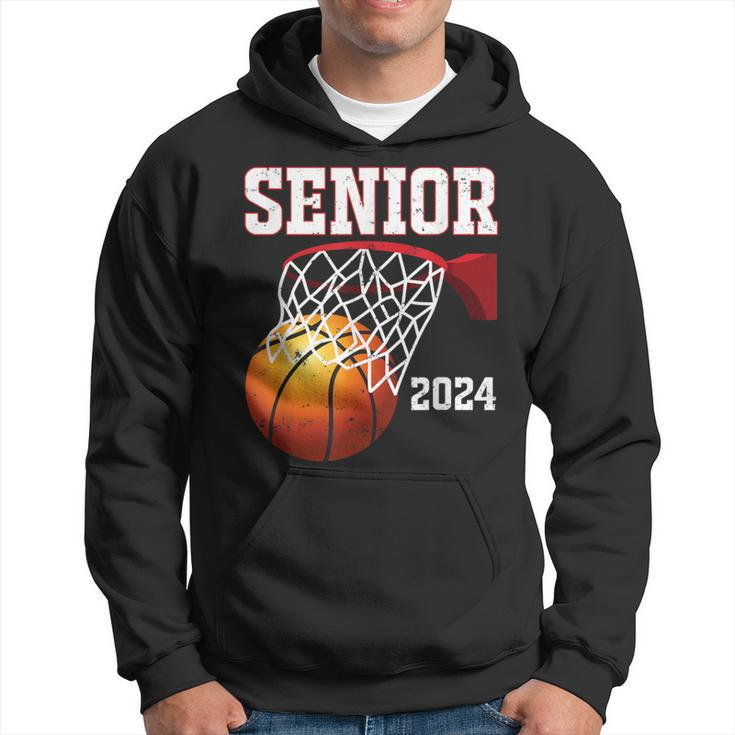 Graduate Senior Class Of 2024 Basketball Player Graduation Hoodie