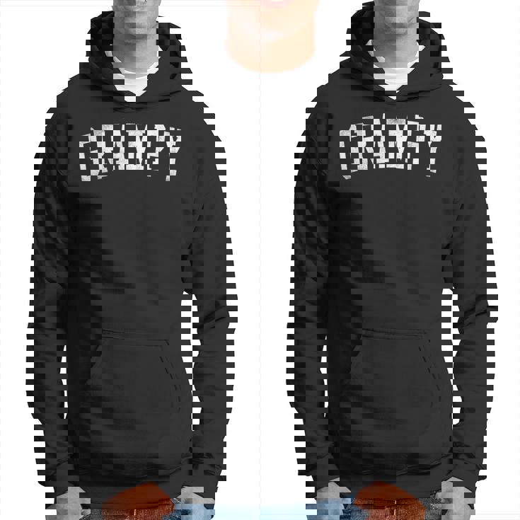 Grampy Classic Bold Font Father's Day Grampy Hoodie