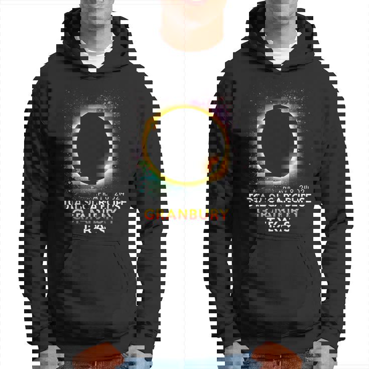 Granbury Texas Totality Total Solar Eclipse April 8 2024 Hoodie