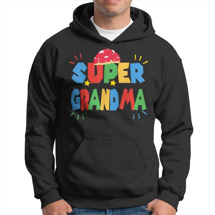 Grandma Gamer Super Gaming Matching Hoodie