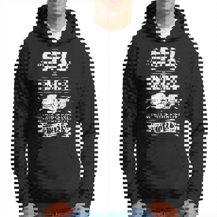Grandpa Und Enkel Wir Sind Die Beste Komplizen Hoodie