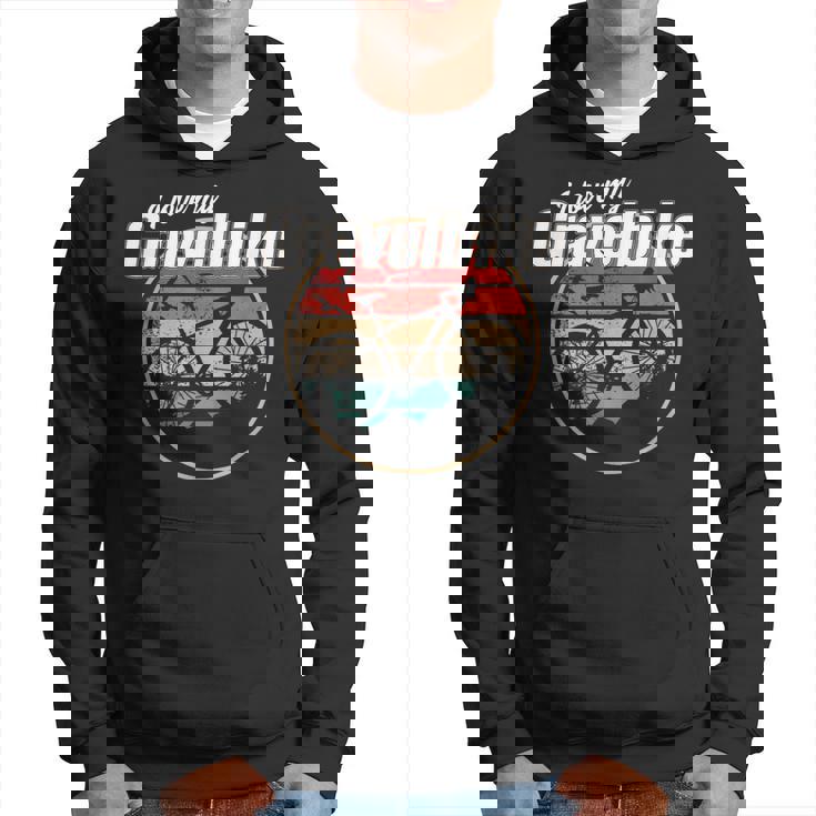 Gravelbiker I Gravel Bike Retro I Gravelbike Sudadera