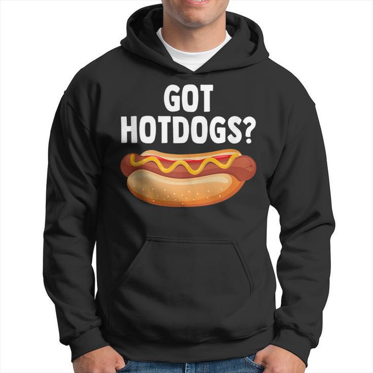 Grilling Cookout Joke Got Hot Dogs Hot Dog Grill Hoodie