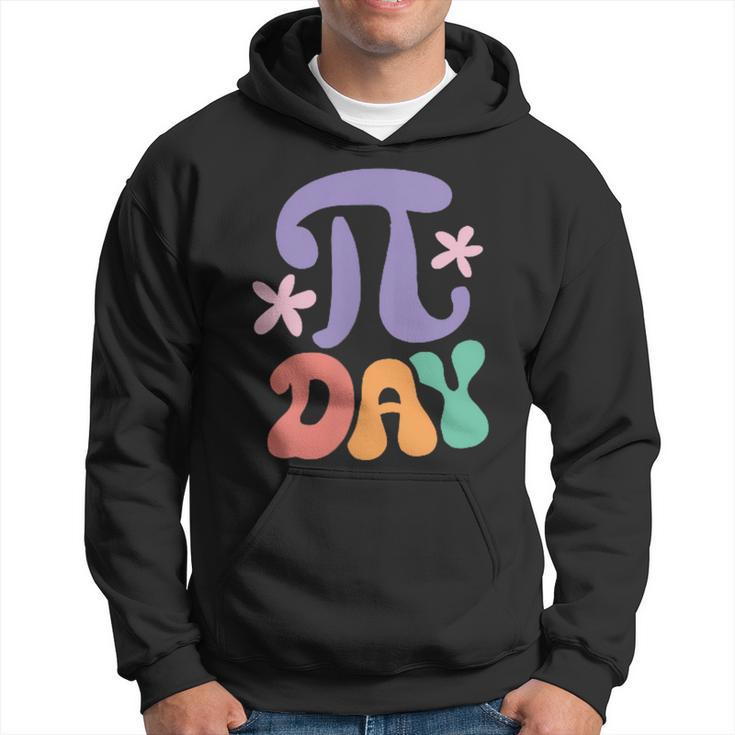 Groovy In My Pi Day Era Spiral Pi Math For Pi Day 314 Hoodie