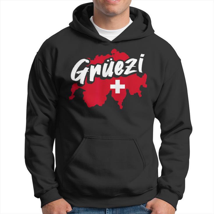 Grüezi Switzerland Switzerland Swiss German Dialect Hoodie