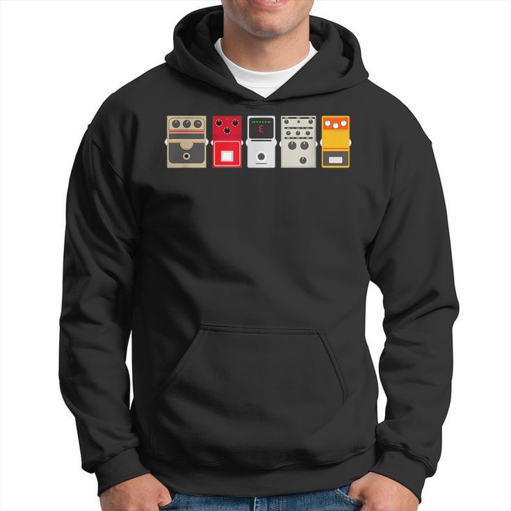 Guitar Effects Pedal Stomp Box Rock T Hoodie