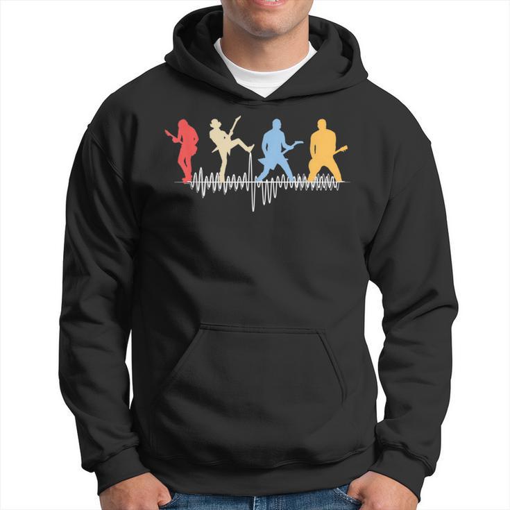 Guitar Player Guitarist Retro Vintage Hoodie