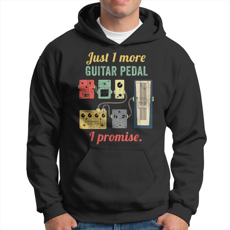 Guitar Player Pedal Board Guitarist Playing Guitars Hoodie