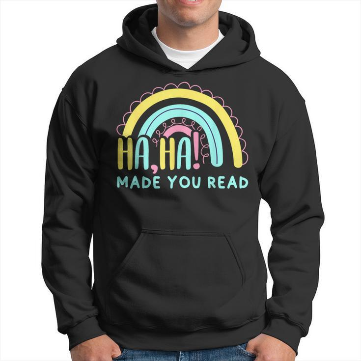 Haha Made You Read Science Of Reading English Teacher Hoodie