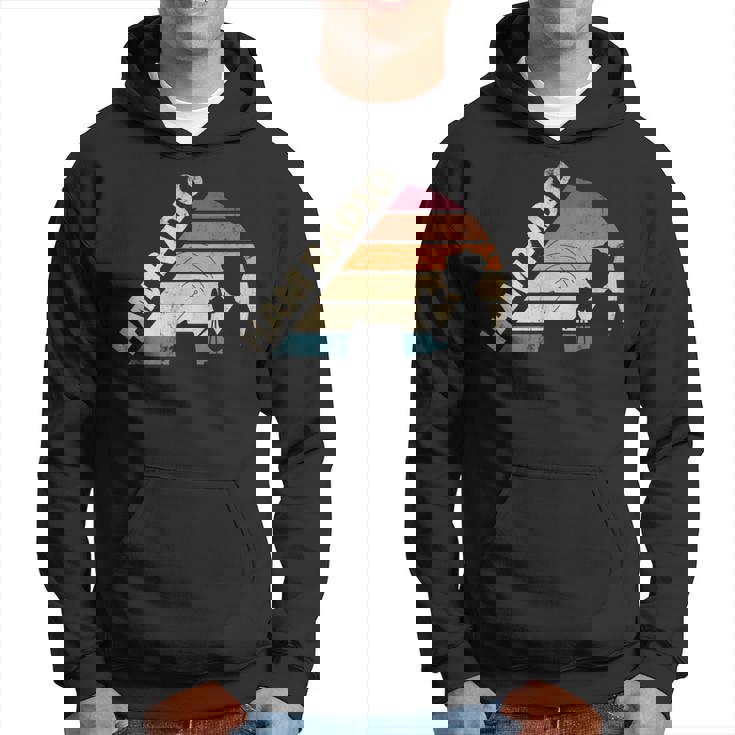 Ham Radio Amateur Radio Operador Silueta Sudadera