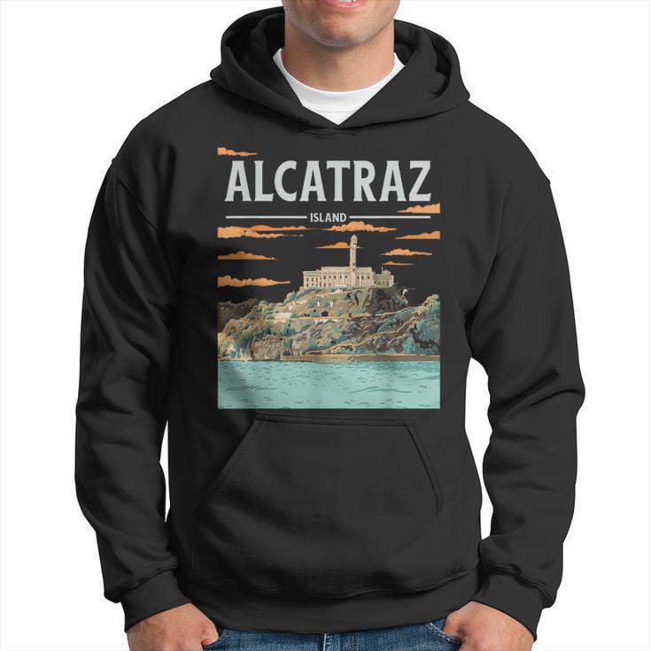 Hand-Drawn Alcatraz Hoodie