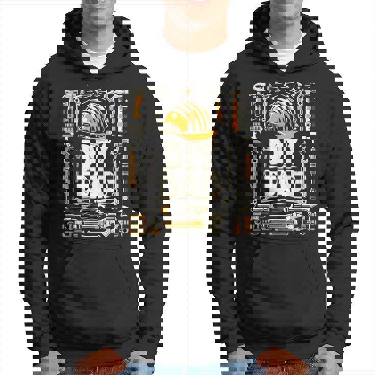 Handyman Dad Father's Day Diy Dad Handyman Dad Hoodie