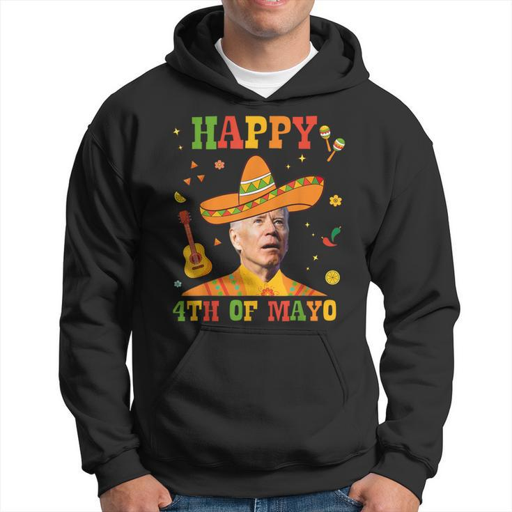Happy 4Th Of Mayo Joe Biden Confused Cinco De Mayo Hoodie