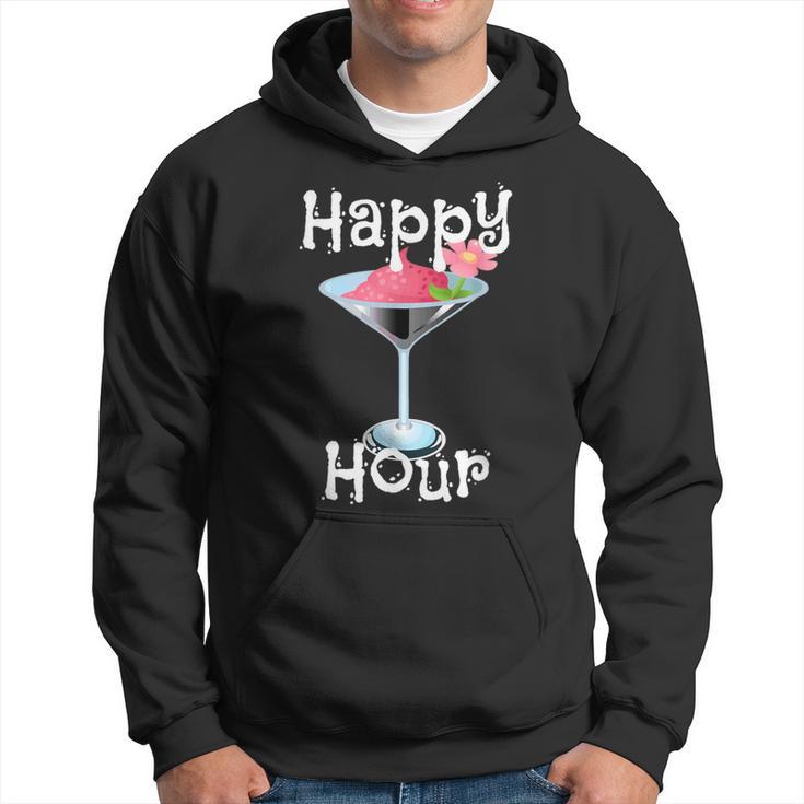 Happy Hour Cocktail Drinks Bar Hoodie