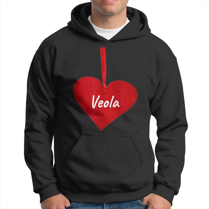 Hearteola – I Loveeola Personalisiertes Geschenk Kapuzenpullover