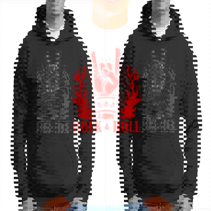 Heavy Metal Guitare Death Metal Rock N Roll Music Sweat à capuche