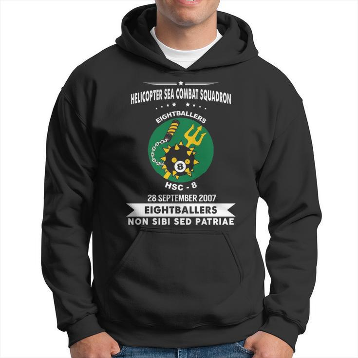 Helicopter Sea Combat Squadron 8 Hsc Hoodie