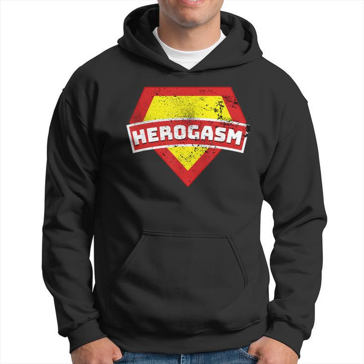 Herogasm Superhero T Vintage Hoodie