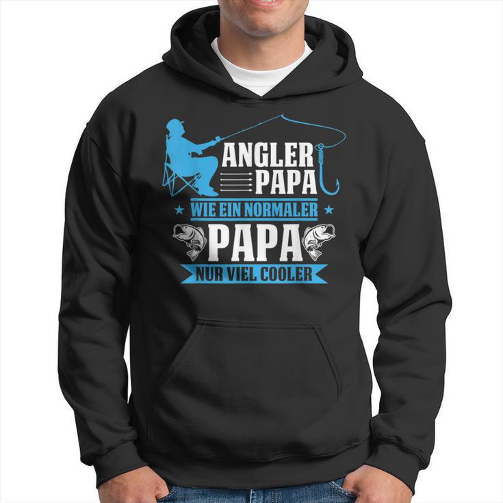 Herren Cooler Angler Papaater Fischen Angelnatertag Spruch Kapuzenpullover