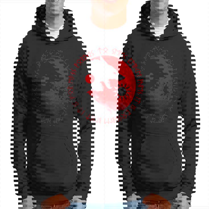Hijos De Fenrir Skoll Y Hati Norse Wolf Rune Sudadera