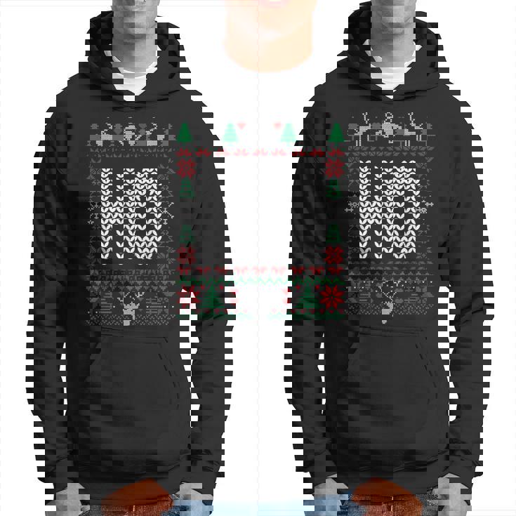 Where My Ho's At Ho Matching Couple Christmas Ugly Hoodie