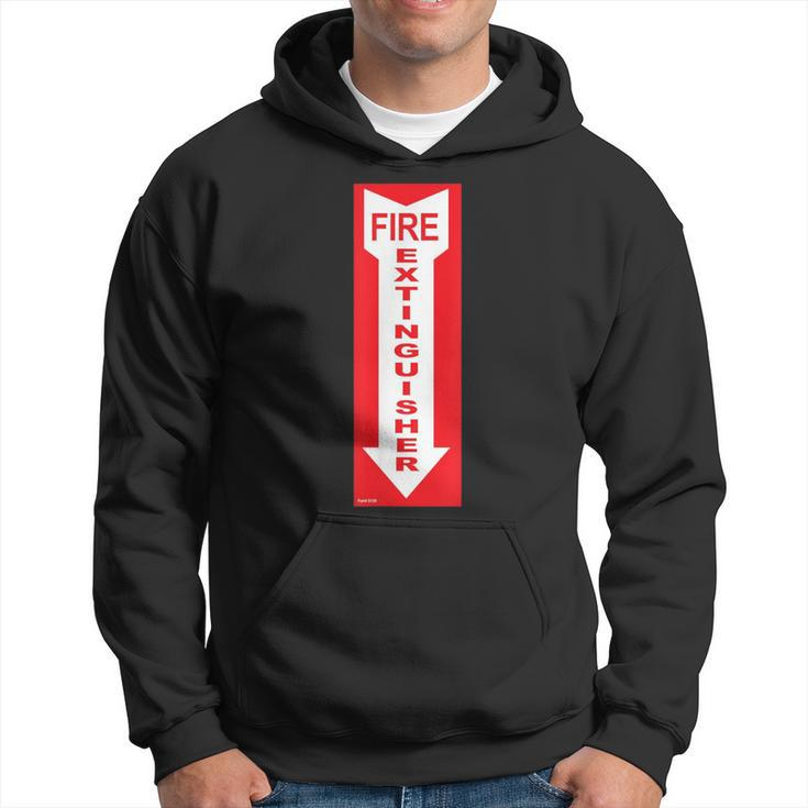 A Hot That Informs People When To Go In Case Of Fire Hoodie