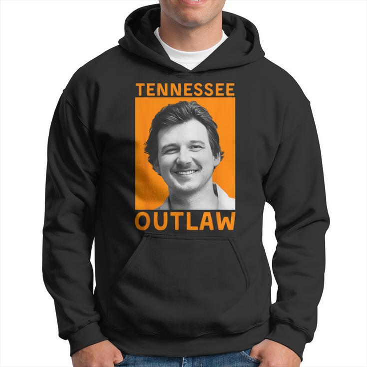 Hot Morgan Tennessee Outlaw Orange Shot April 2024 Hoodie
