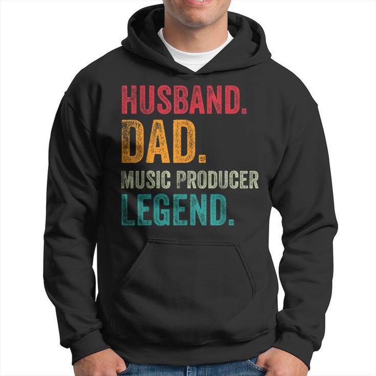 Husband Dad Music Producer Making Beats Beat Maker Hoodie