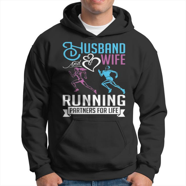 Husband And Wife Running Sweet Valentine’S Day Hoodie